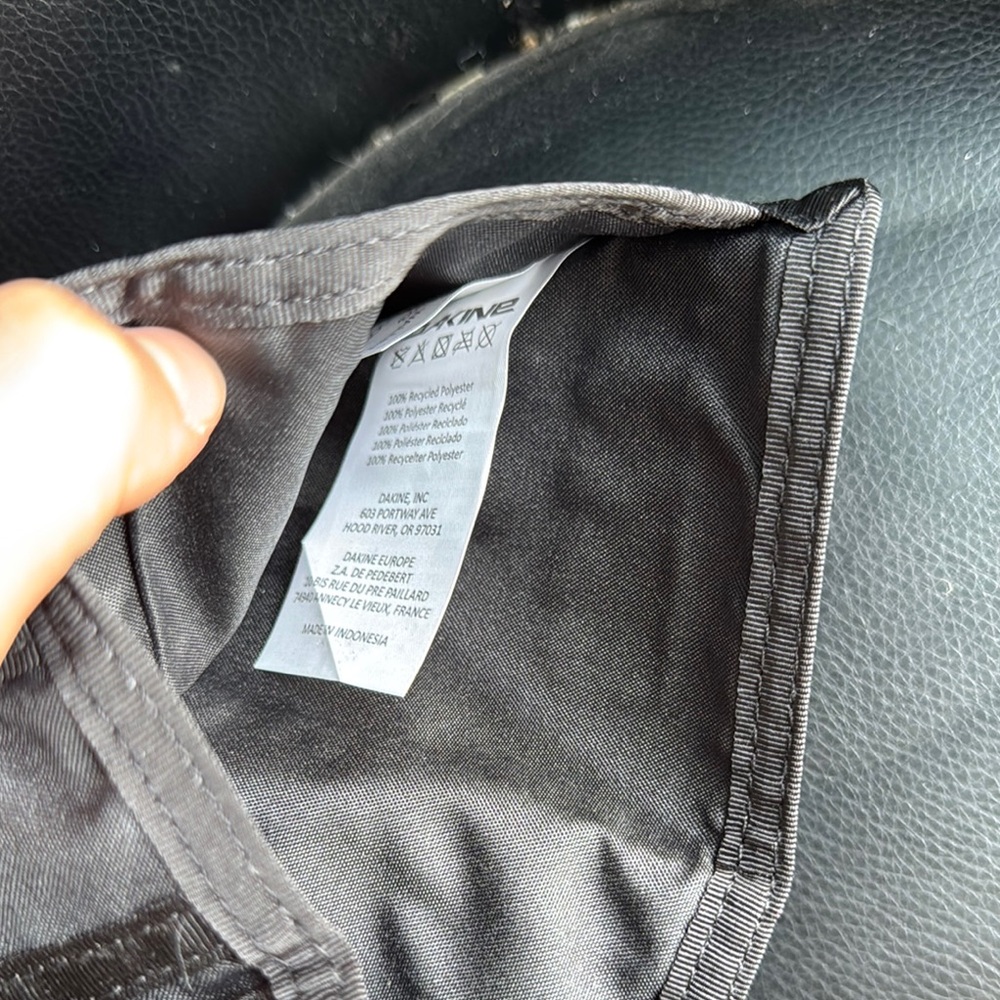 Dakine Camo Trifold Wallet with Black and Yellow Accents - Picture 6 of 6